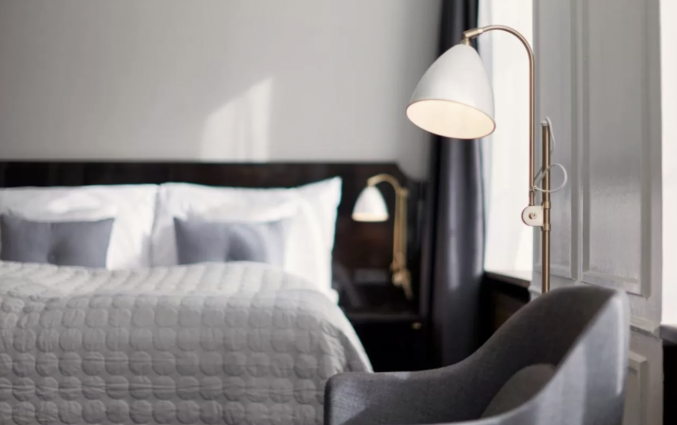 Tweepersoonskamer van Hotel Skt. Annæ Kopenhagen