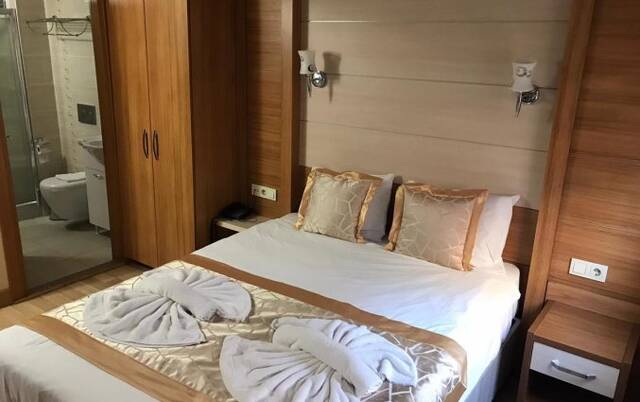 Tweepersoonskamer van Timeks Hotel
