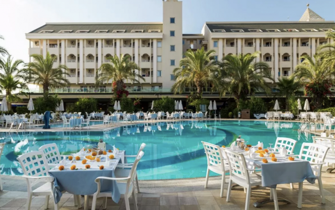 Zwembad van Hotel Primasol Hane Garden in Side