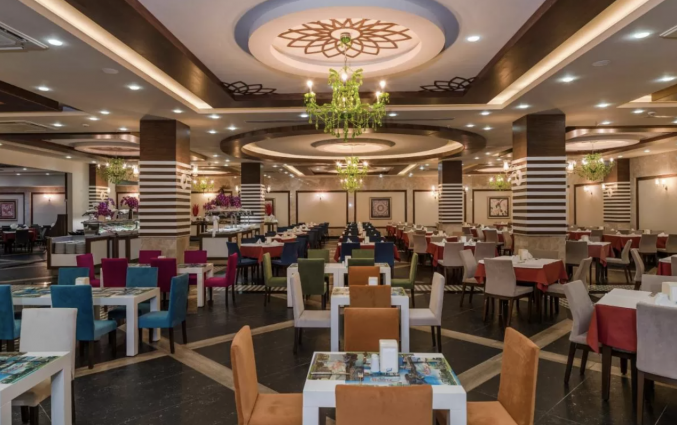 Restaurant van Resort Primasol Hane Family in Side