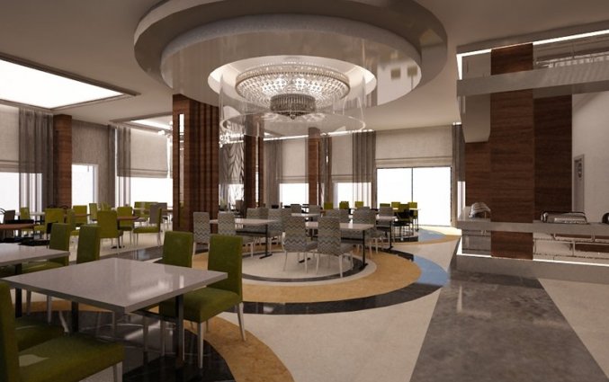 Restaurant van Hotel Palm World in Side