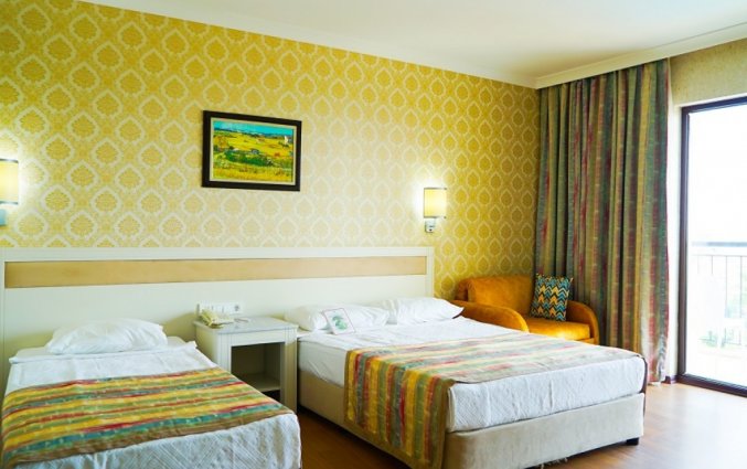 Tweepersoonskamer van Resort & Spa Lyra in Side