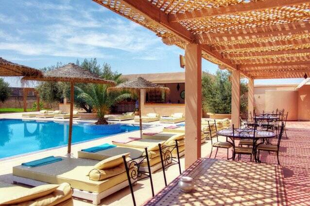 Zwembad van Riad La Maison Des Oliviers Marrakech