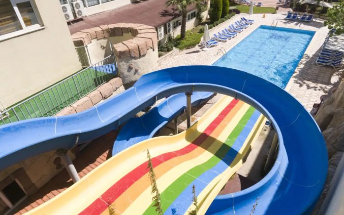 Glijbanen van Hotel Nova Park in Side