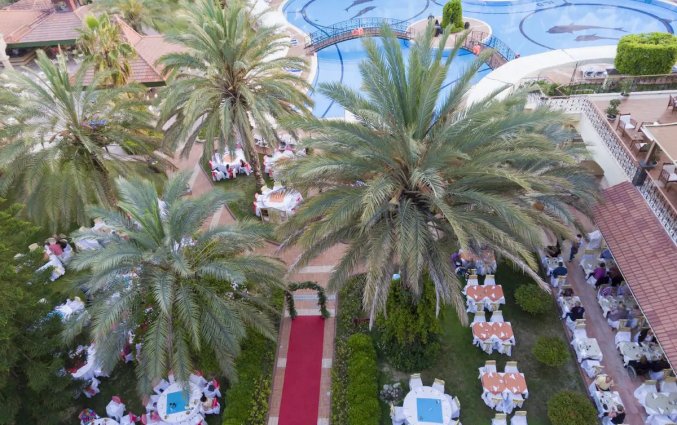 Tuin van Hotel Nova Park in Side