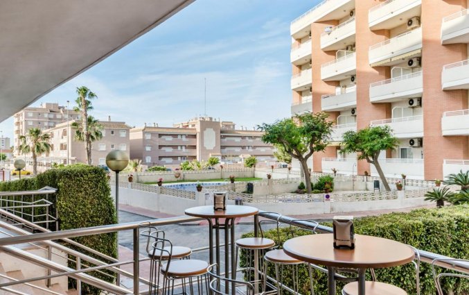 Terras van Hotel Gran Playa Santa Pola