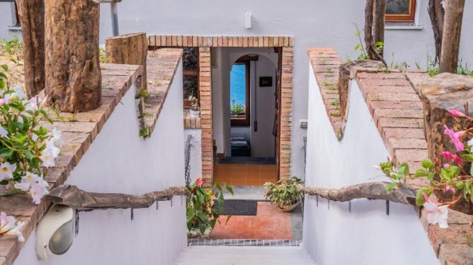 Entree van Hotel Albergo Diffuso Bacco Furore in Amalfi