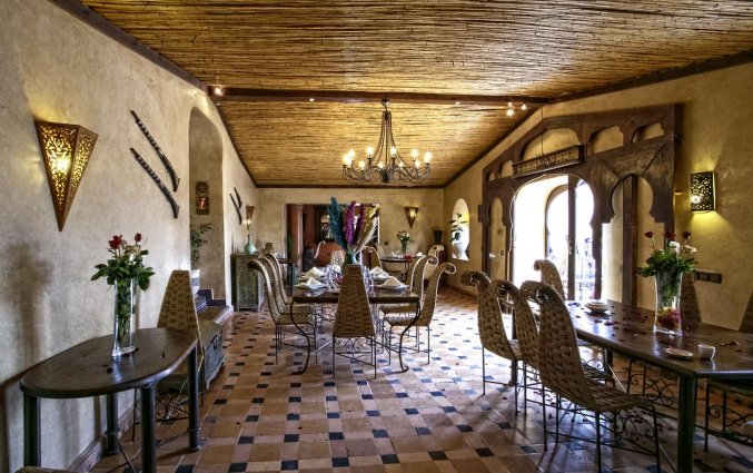Ontbijtzaal van Hotel Kasbah Le Mirage in Marrakech