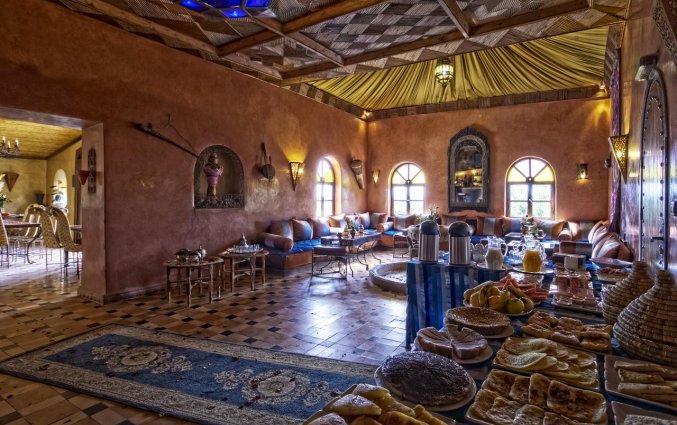 Restaurant van Hotel Kasbah Le Mirage in Marrakech