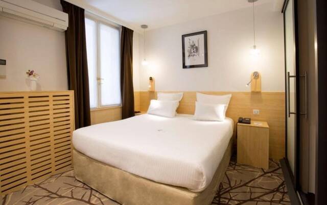 Tweepersoonskamer van Hotel Best Western Grand Francais Bordeaux