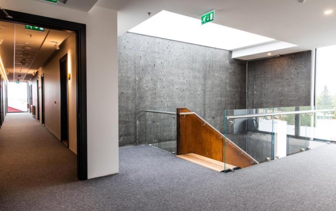 De hal bij hotel South Coast