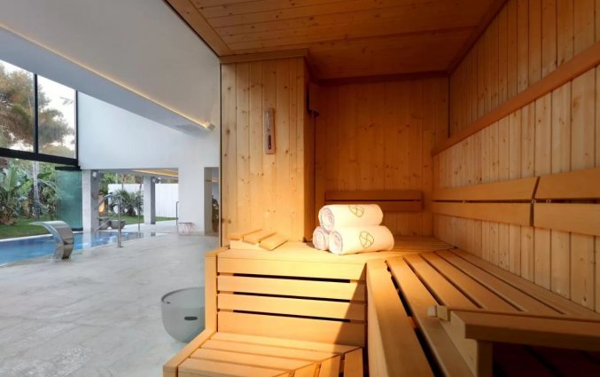 Sauna van Hotel Bless op Ibiza