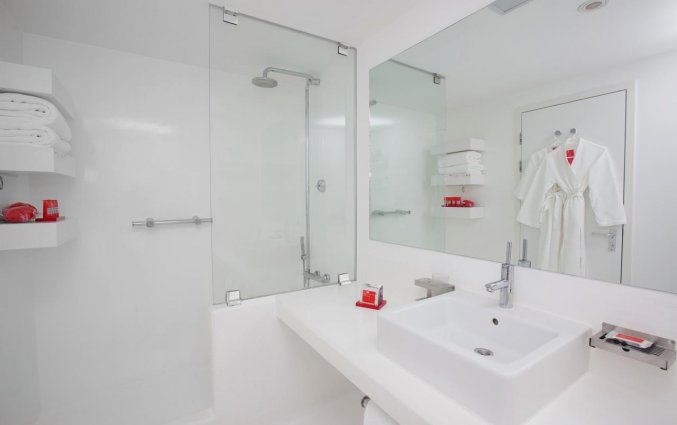 Badkamer van Hotel Su & Aqualand in Antalya