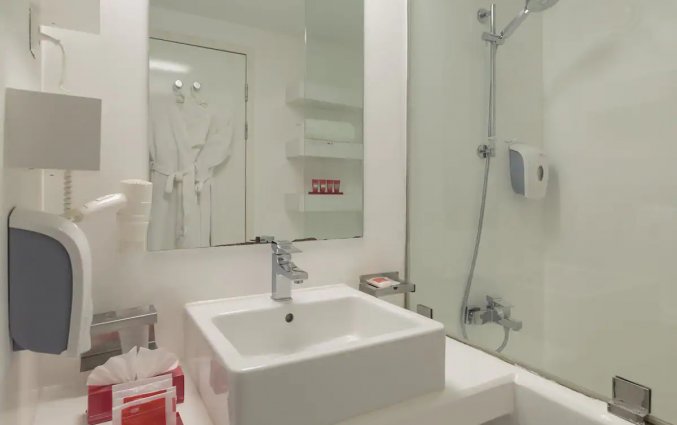 Badkamer van Hotel Su & Aqualand in Antalya