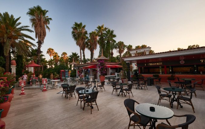 Terras van Club Sera in Antalya