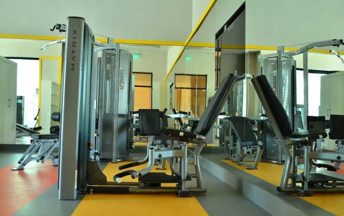 Fitnessruimte van Hotel Wind of Lara in Antalya