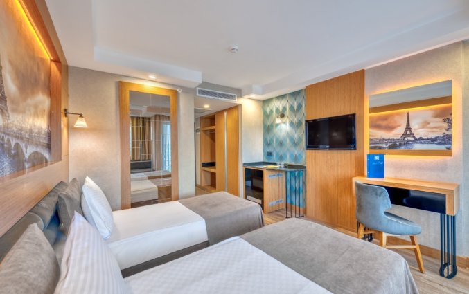 Tweepersoonskamer van Resort Sealife Family in Antalya