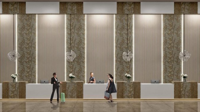 Lobby van Hotel Nirvana Cosmopolitan in Antalya