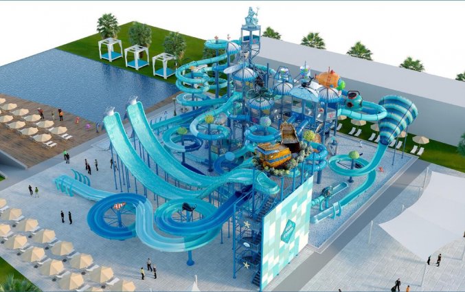 Waterpark van Hotel Nirvana Cosmopolitan in Antalya