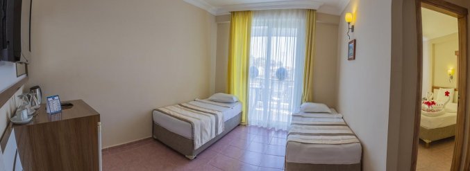 Tweepersoonskamer van Hotel Club Big Blue Suite in Alanya