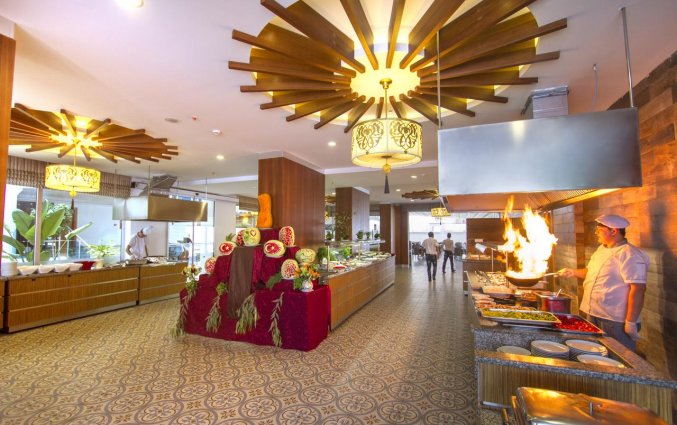 Restaurant van Hotel Blue Wave Suite in Alanya