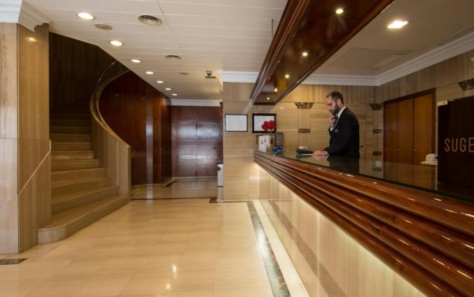 Receptie hotel Derby in Sevilla