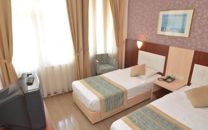 Slaapkamer van Hotel Artemis Princess in Alanya