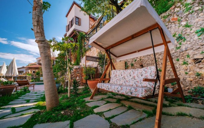 Tuin van Hotel Villa Turka in Alanya