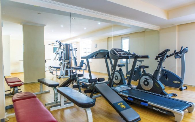 Fitnessruimte van Hotel Kahya in Alanya