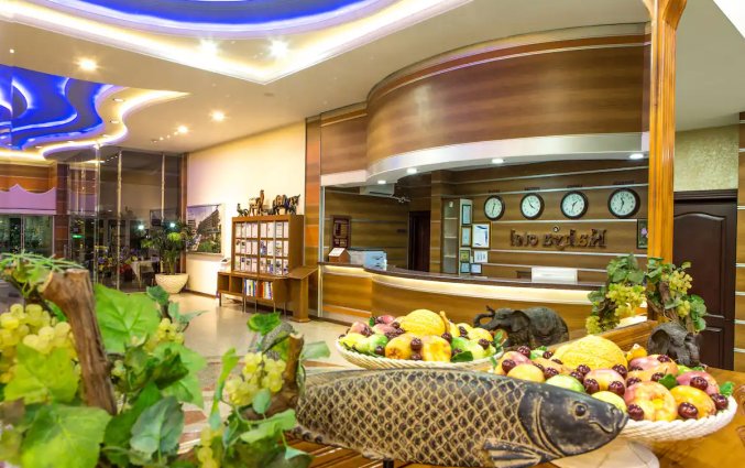Receptie van Hotel Kahya in Alanya