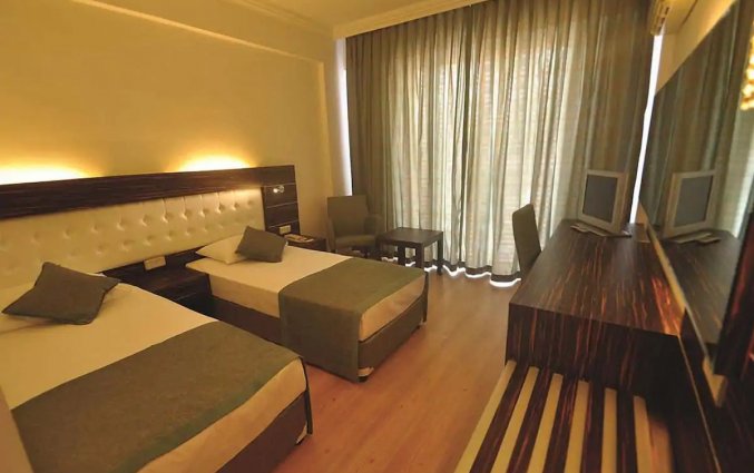 Slaapkamer van Hotel Sunny Hill Alya in Alanya