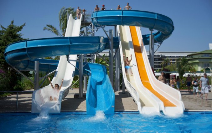 Glijbaan van Hotel Aydinbey Gold Dream
