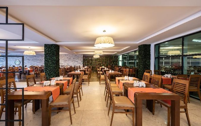 Restaurant van Resort White City in Alanya