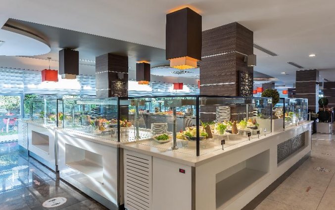 Restaurant van Resort White City in Alanya