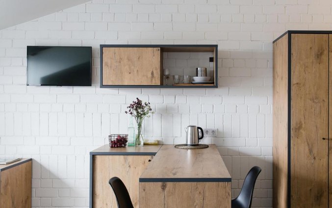 Gezamelijke ruimte van Appartementen Railway Vilnius