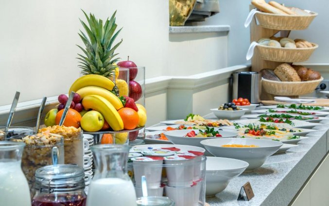 Ontbijtruimte van hotel Ratonda Centrum Vilnius