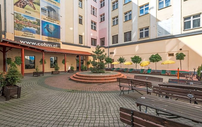 Patio van Hotel Polonia Wroclaw