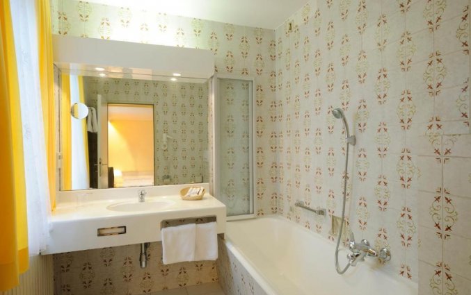 Badkamer van Hotel Scherer Salzburg