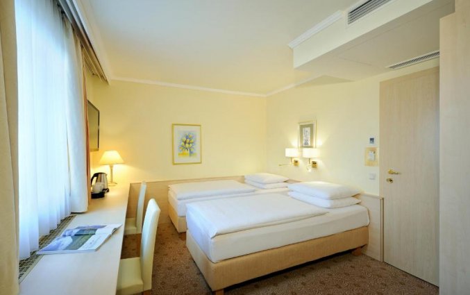 Tweepersoonskamer van Hotel Scherer Salzburg