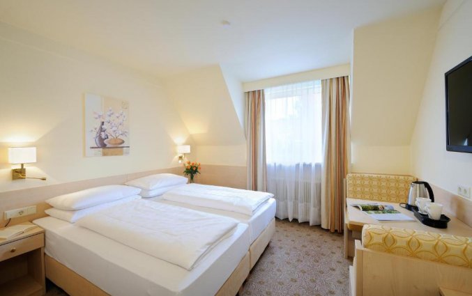 Tweepersoonskamer van Hotel Scherer Salzburg