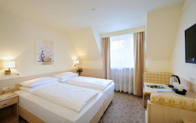 Tweepersoonskamer van Hotel Scherer Salzburg