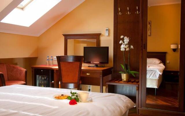 Tweepersoonskamer van Hotel Kobza Haus Old Town Gdansk 