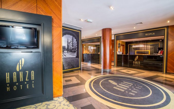 Lobby van Hotel Hanza Gdańsk