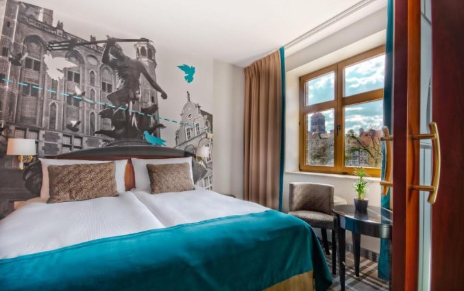 Tweepersoonskamer van Hotel Hanza Gdańsk