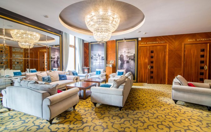 Zithoek van Hotel Hanza Gdańsk