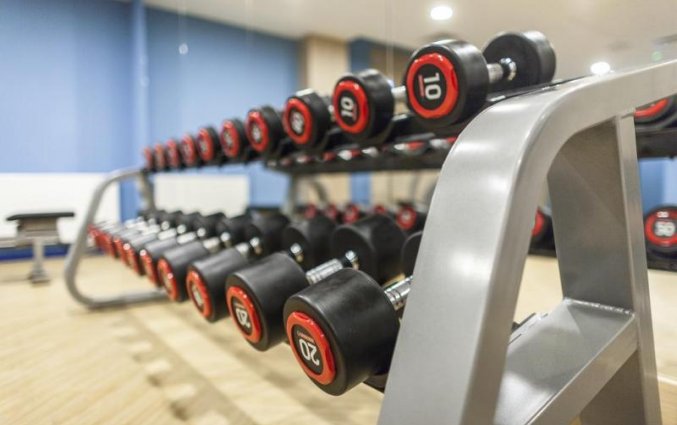 Fitnessruimte van appartementen Grano Nowa Motlawa Gdansk