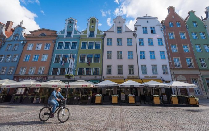 Terras van Hotel Holland House Residence Old Town Gdansk