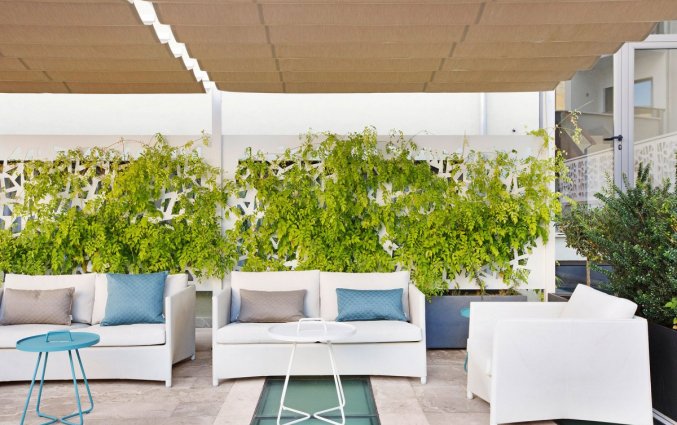 Terras van Hotel Palladium op Mallorca