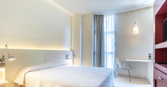 Tweepersoonskamer van Hotel Palladium op Mallorca