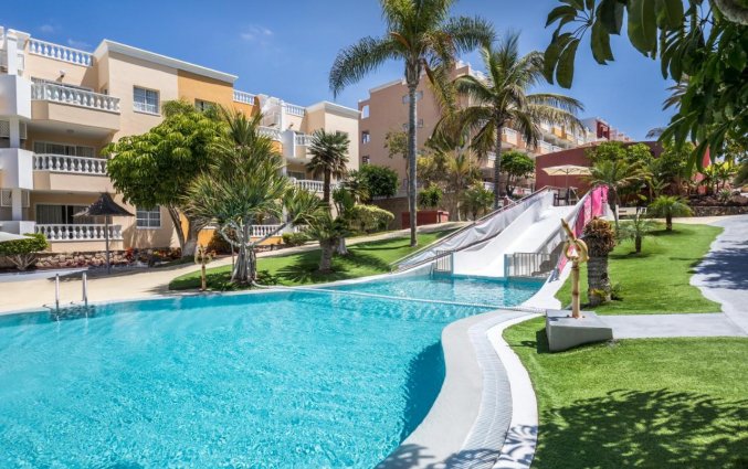 Buitenzwembad van Appartementen Allegro Isora op Tenerife